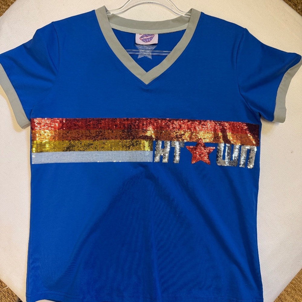 Queen of Sparkles Astros T-Shirt